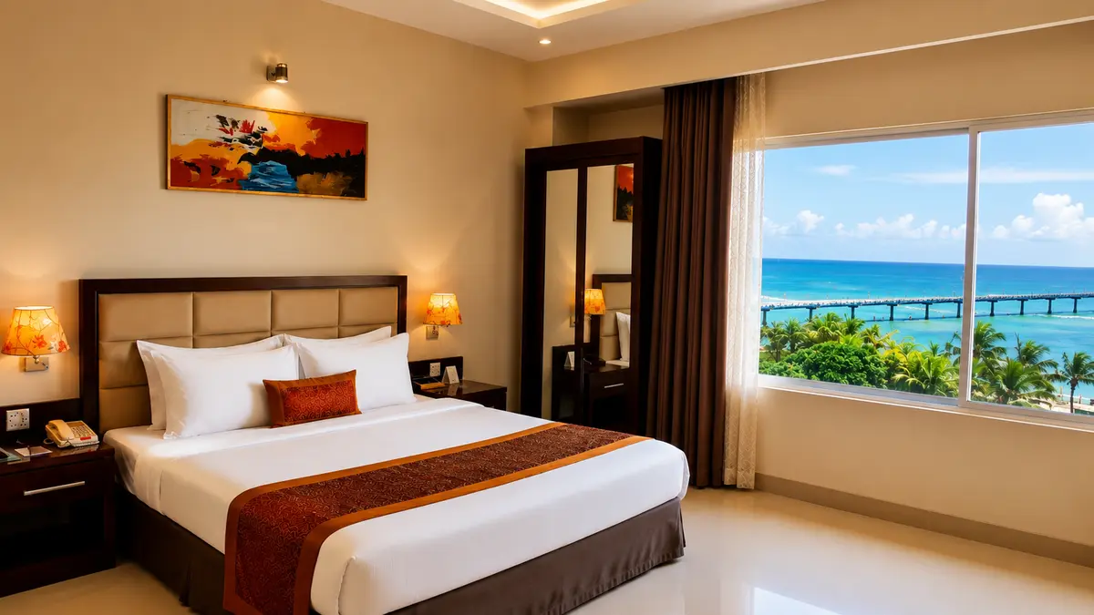 Studio King Sea View at Sea Pearl Beach Resort & Spa